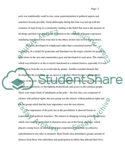 What Was the Polis and Why Was It So Significant to Greek Life