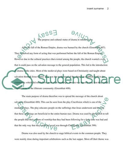 Medieval versus Modern