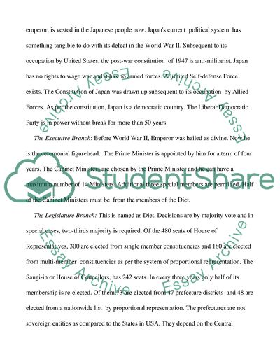 Is Japan a Democracy, or Not