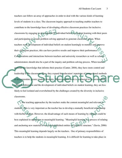 All Students Can Learn