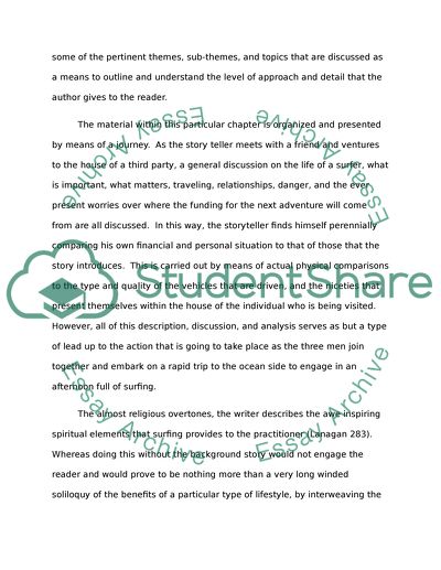 Crtical response to Duanes Caught Inside