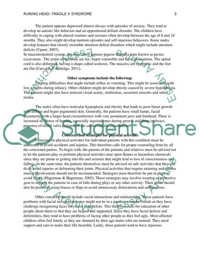 Fragile X Syndrome: Causes and Treatment