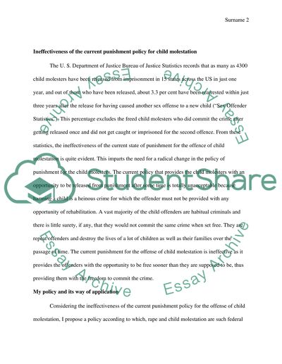 Administering the Death Penalty to Child Molesters