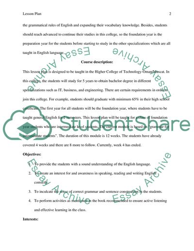 Grammar for Intermediate Students