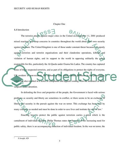 Situation of Human Rights in the UK in the Presence of Anti: Terrorism and other Privacy Invading Regulations