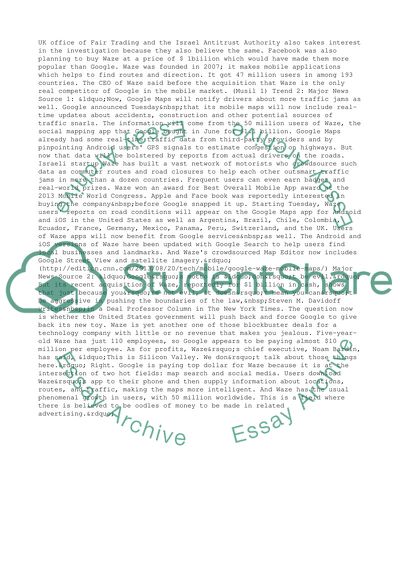 The Mobile Navigation Application Waze