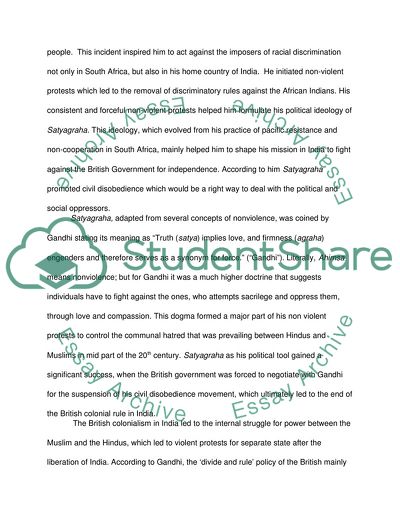 Gandhi and Dalai Lama