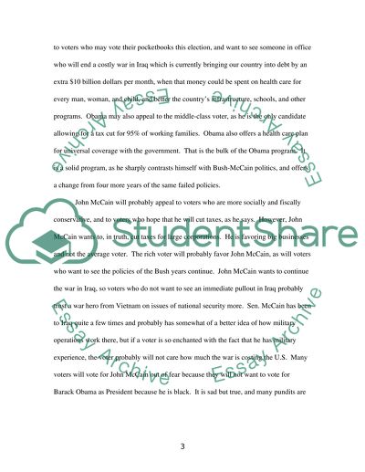 Democratic candidate