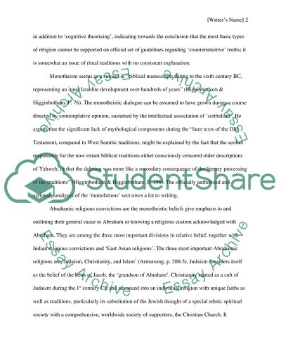 A History of God and Religion