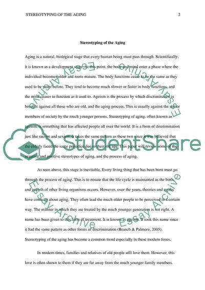 Research paper on aging parents d1