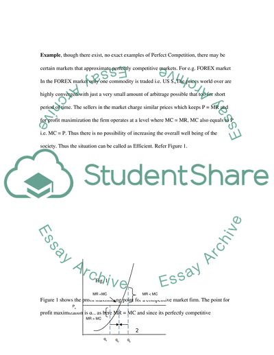 Market Structure and Efficiency