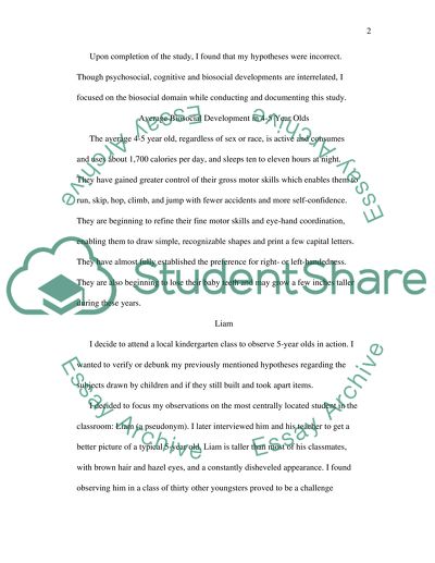 Average Biosocial Development in Children