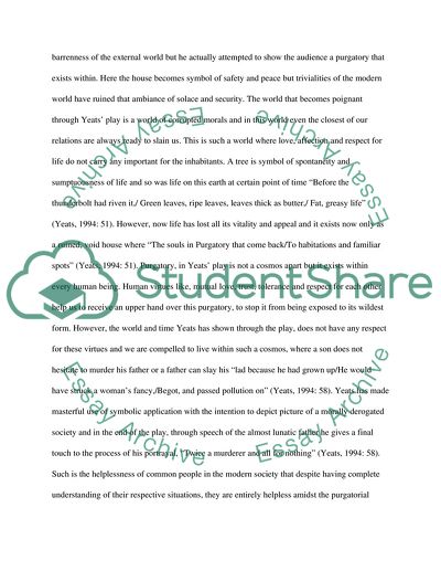 Yeatss Purgatory and Eliots Murder in the Cathedral