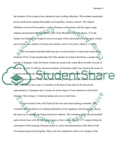 U.S. Congress Research