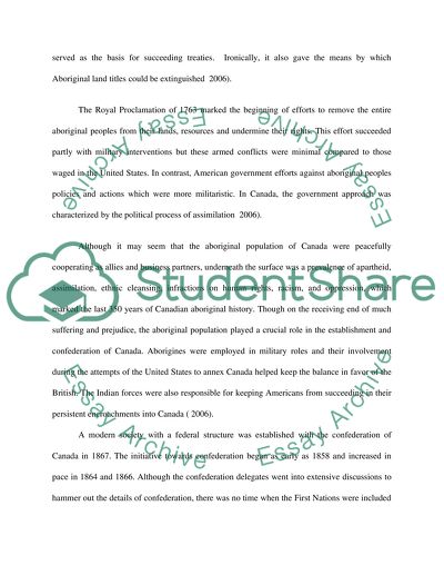 Effects of colonization on aboriginal peoples of North America