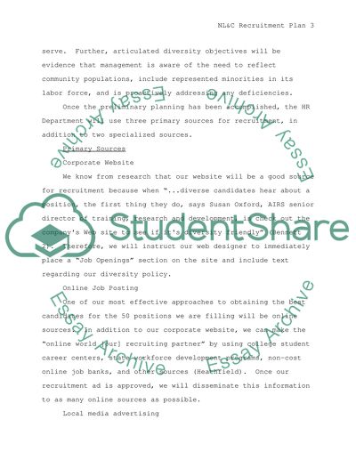 NL&C Recruitment Plan: Hiring for the Future