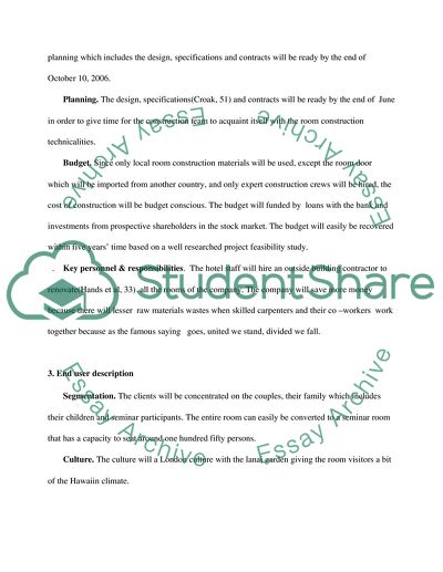 CW1 Rooms division systems