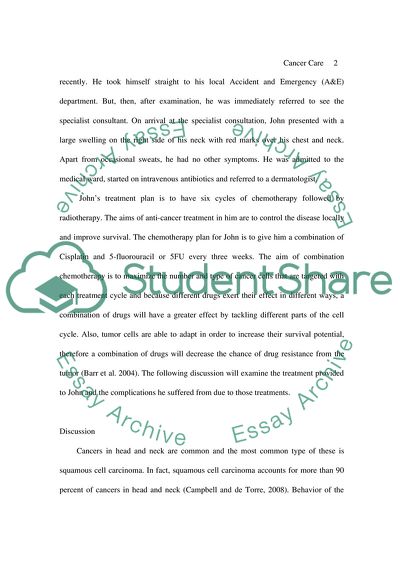 Common Cancer Treatment