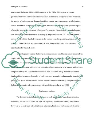 Principles of Business