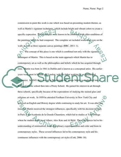 The work of Michael Craig Martin