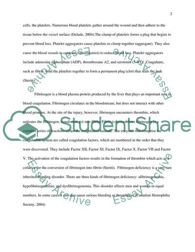 Blood clotting is an essential and potentially lethal process of life