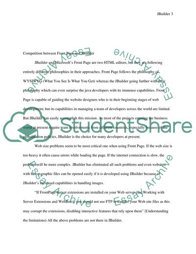 CodeGears JBuilder to Develop Websites