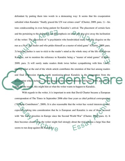 Bias or the Predisposition an Issue