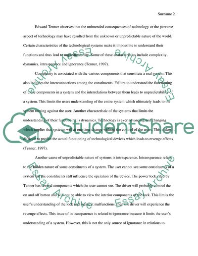 Why Things Bite Back by Edward Tenner