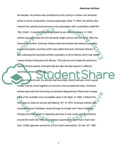 The Future Of American Airlines