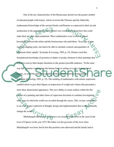 Personality of Michelangelo Buonarroti