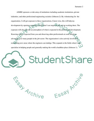 Advantages of Volunteering at American Institute for Medical and Biological Engineering