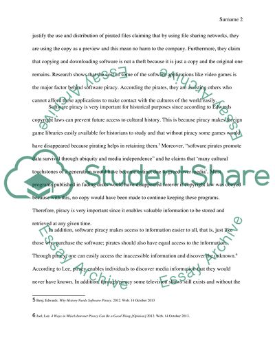 Why Software Piracy Should Be Legalized