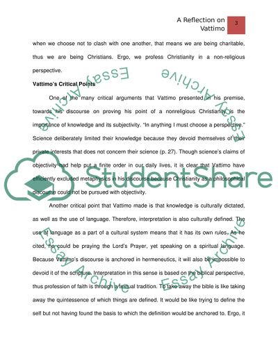 Summarize and assess