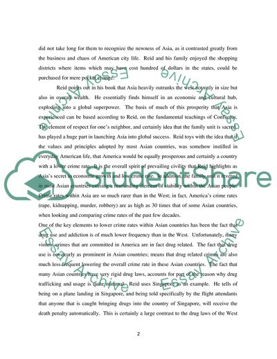 Critical Review of T.R.Reids Confucious Lives Next Door