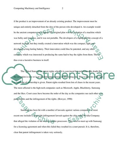 Computing Machinery and Intelligence