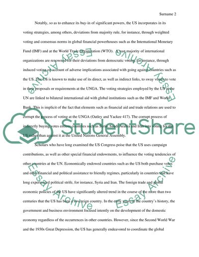 Do countries that vote against the US trade less with the US