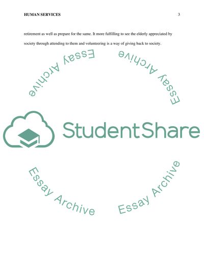 Volunteer Service Evaluation Paper