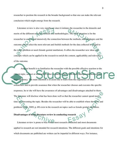 Using the Literature as a Research Method