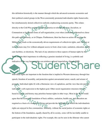 Human Rights and Globalization