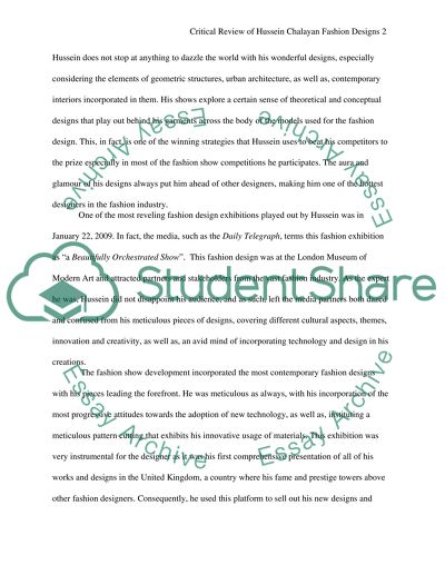 Hussein Chalayan Fashion Designs