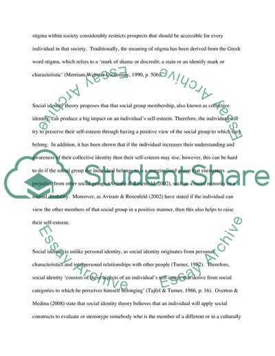 How Successful is Social Identity Theory in Explaining Stigma and Prejudice