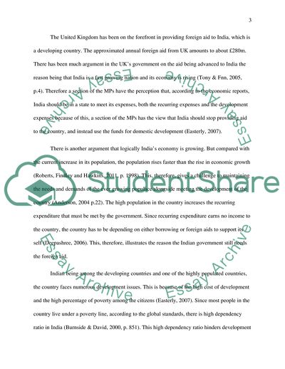 Should the UK Still Give Aid to India