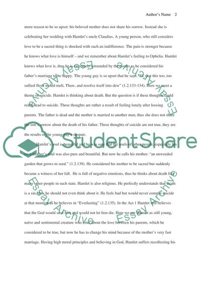 To Be or not to Be Does not Mean to Live or Not to Live