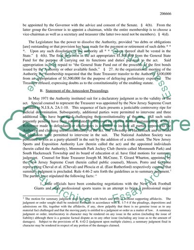 Legal Implications of Stadium Construction