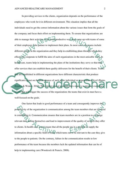 Advanced HealthCare Management