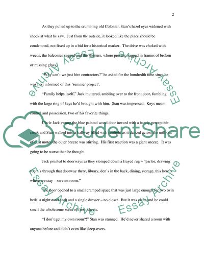 A Story With an Epiphany and Gothic Sensibility Like Southern Gothic