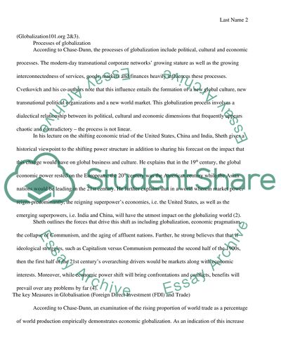 Competing Conceptions of Globalization