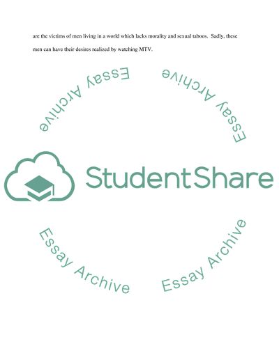 Music Videos, Sexuality, and Culture