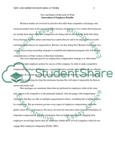 New and Improved Rewards at Work