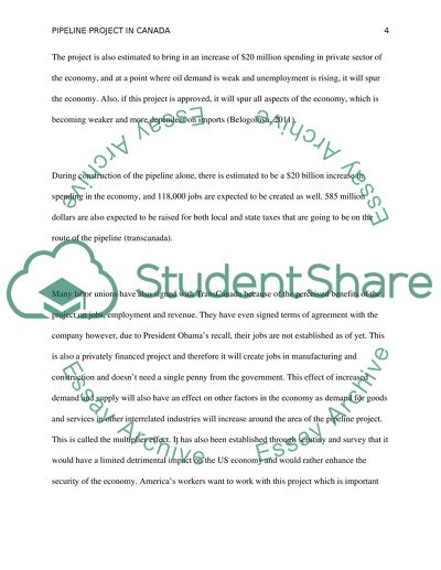 Pipeline Project in Canada